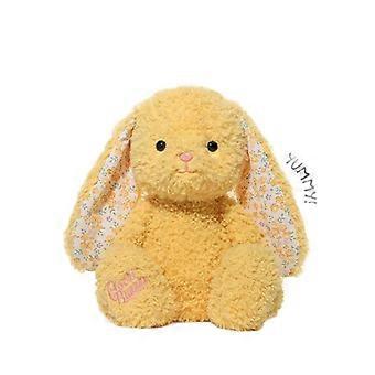 Bunny Doll With Floral Printed Inner Ears For Cuddling & Gift