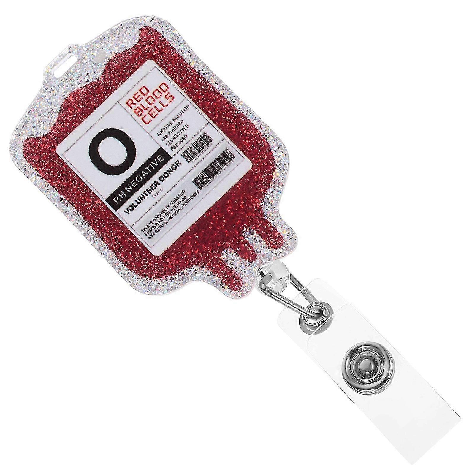 Multi-Function Badge Holder 2Pcs Retractable Nurse Badge Clip