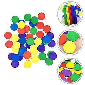 150pcs hout mini disc houten rekentool kinderen educatieve tool