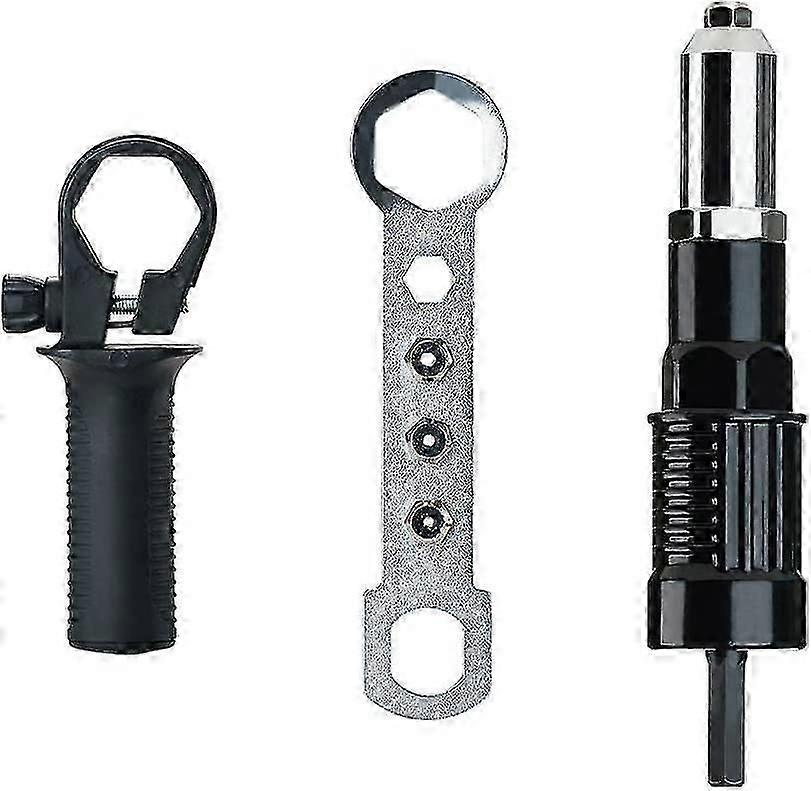 Rivet Gun Adapter Electric Rivet Professional Hand Nut For Cordless Drill Insert Set