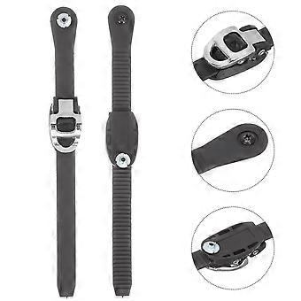 2 stuks ski-accessoires snowboard binding riem schaatsen schoenen gesp riem schaatsen riemen riemen inline roller strap schroef