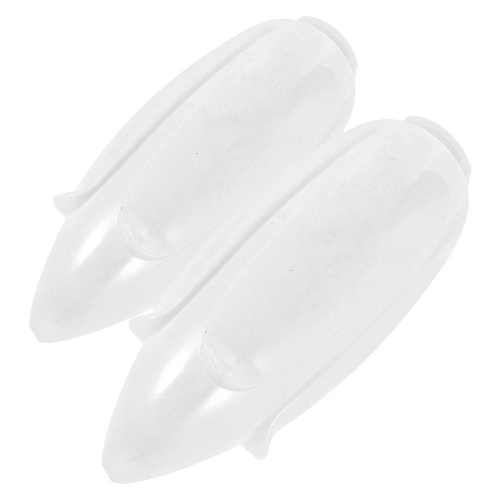 2Pcs Outdoor Globe Light Replacement Lamp Shades Function White Acrylic
