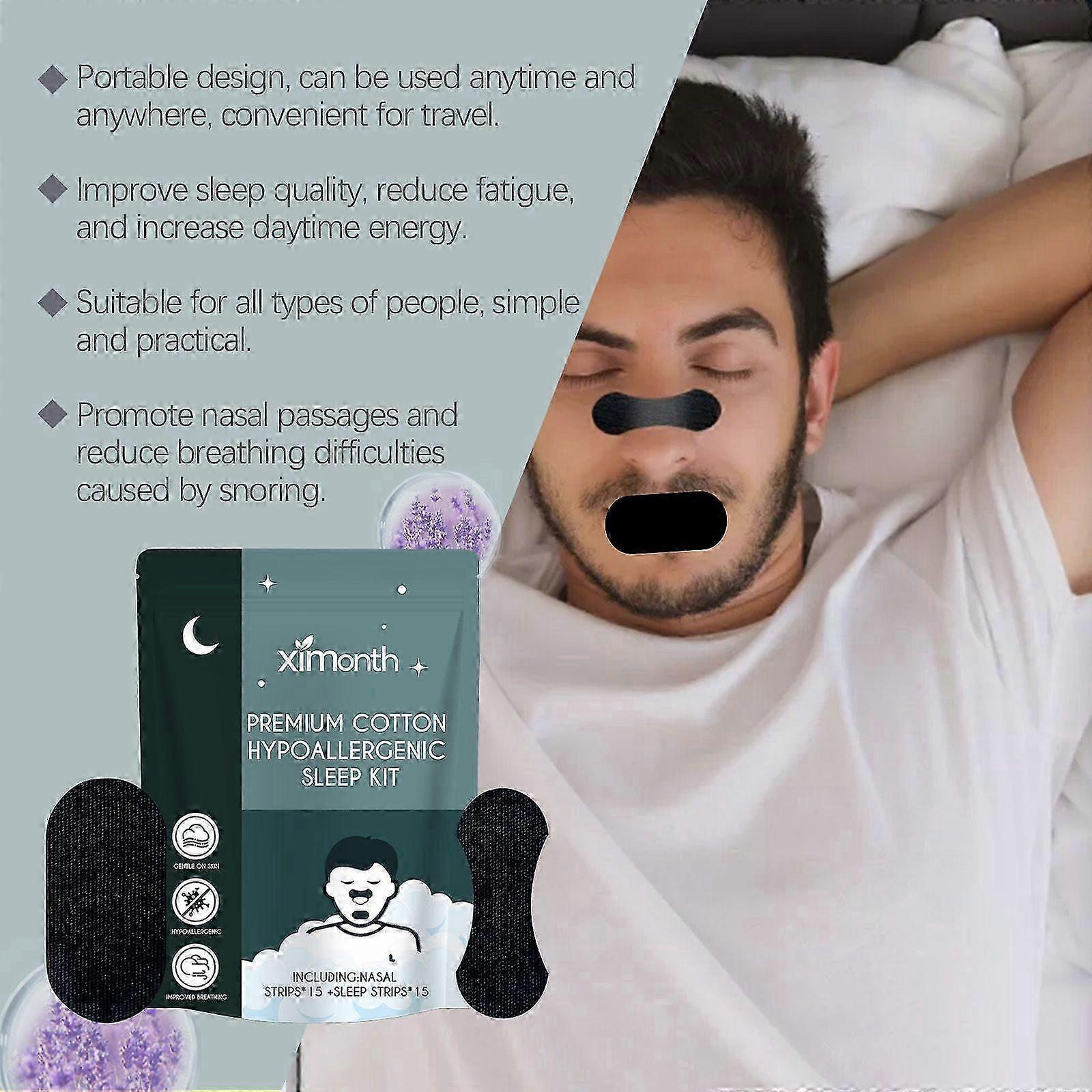 Nighttime Dry Mouth Relief Patch