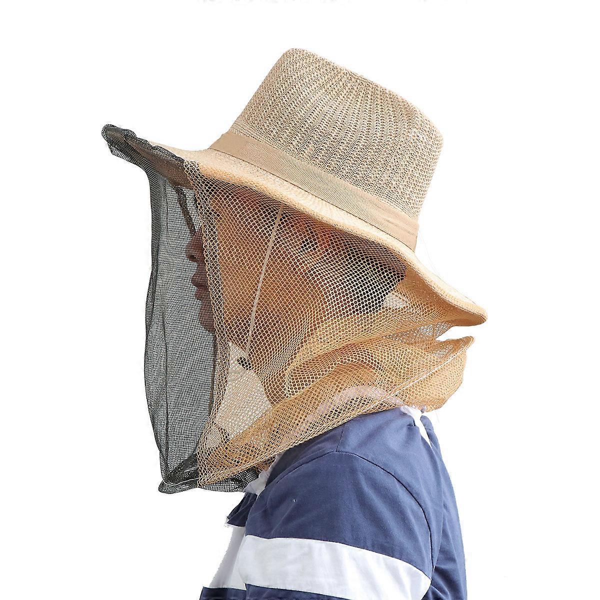 Beekeeping Hat Mesh Face Protector for Insect Protection Mosquito Bug Bee