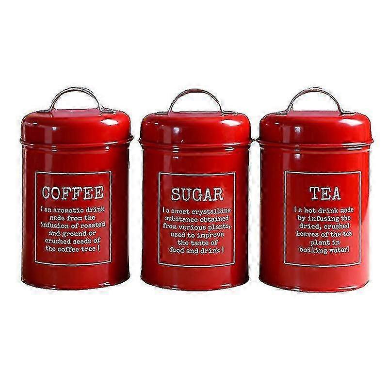 Compact Iron Canister Set