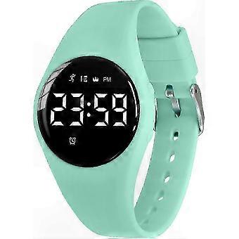 Digitale sporthorloge voor kinderen met fitnesstracker, alarm, stopwatch en waterdichte smartwatch, geschikt voor jongens en meisjes van 5-12 jaar.
