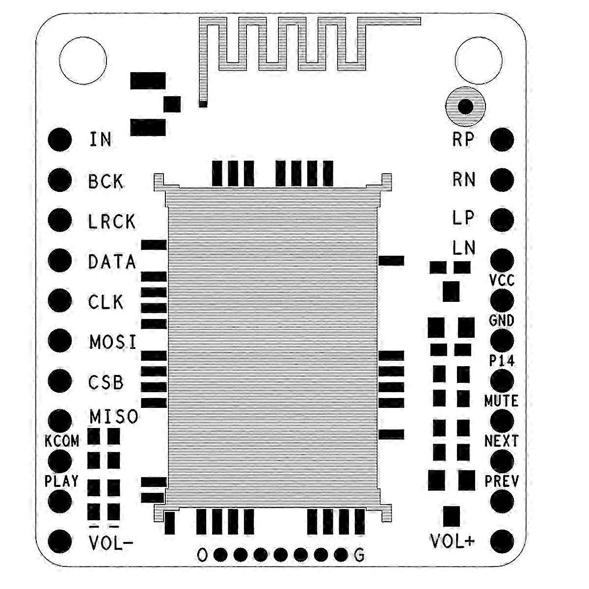CSR8675 Bluetooth V5.0 Low Energy Audio Module /AAC//APTXLL Lossless Compression