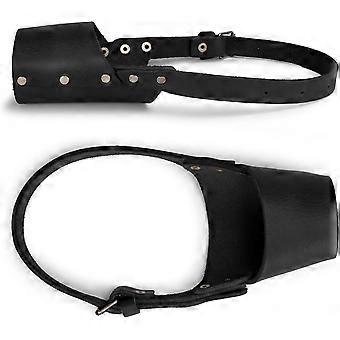 Dog Muzzle Guard for Pitbulls and German Shepherds  Secure, Adjustable, Prevents Biting a
