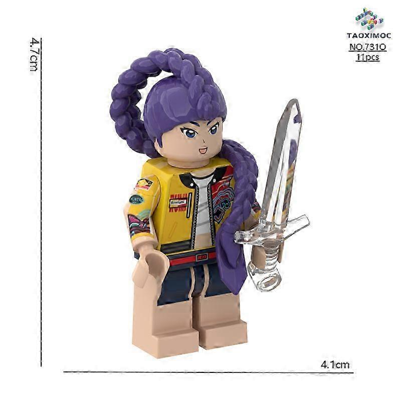 4.5cm Character-Based Building Minifigures