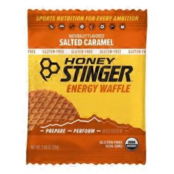 Honey Stinger Organic & Gluten Free Salted Carmel Waffle Nutrition Bar, 1.06 Oz