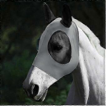 Gray Horse Fly Mask with Mosquito Repellent Protection for Horses