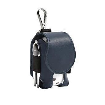 mini zak lederen golfbal opbergzakje draagbare golf taille houder tas mini golf bal container taille opbergtas