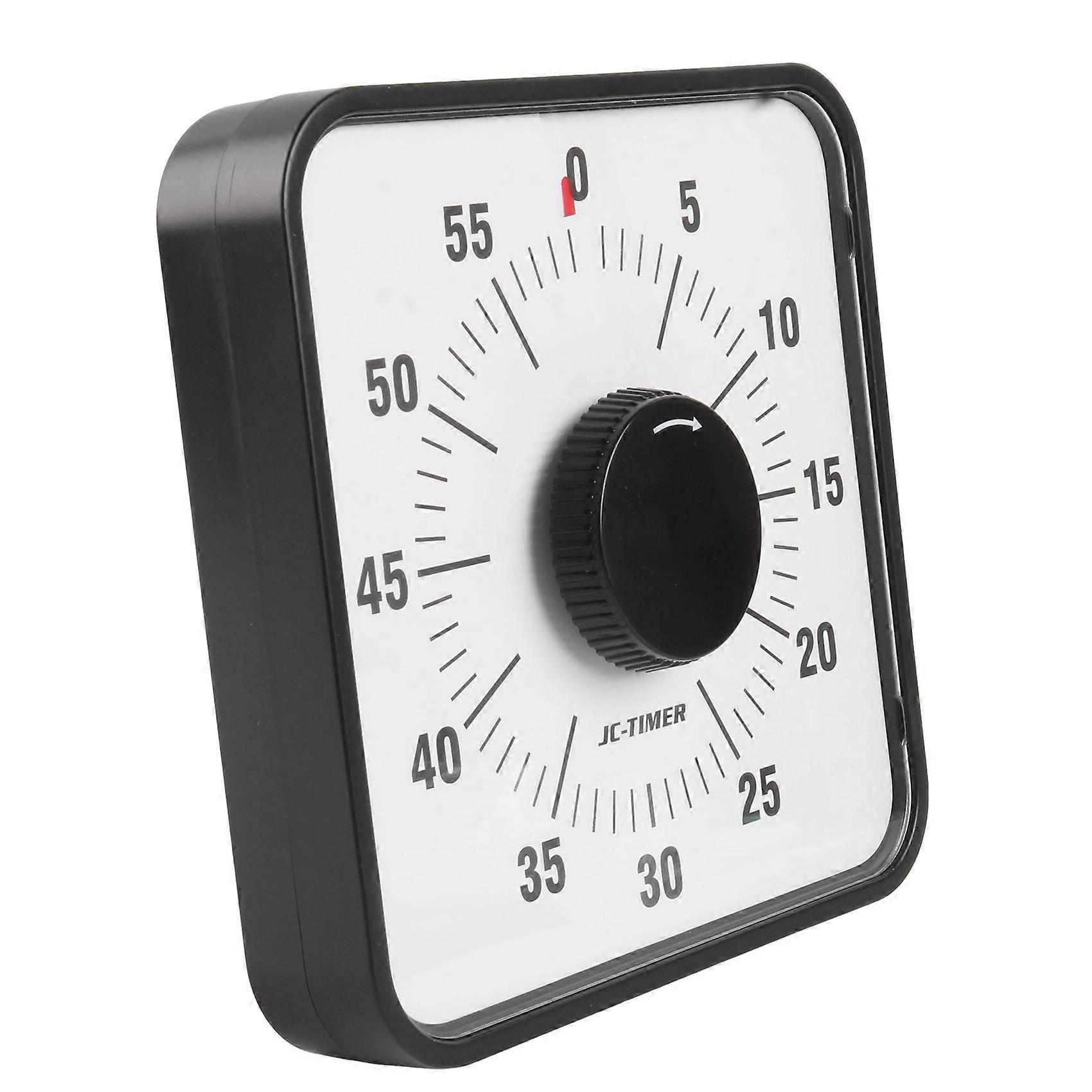 Vision Timer 60 Minute Timing Hind Leg Stand Countdown Clock Kitchen Baking Timer for Classrooms or Meetings