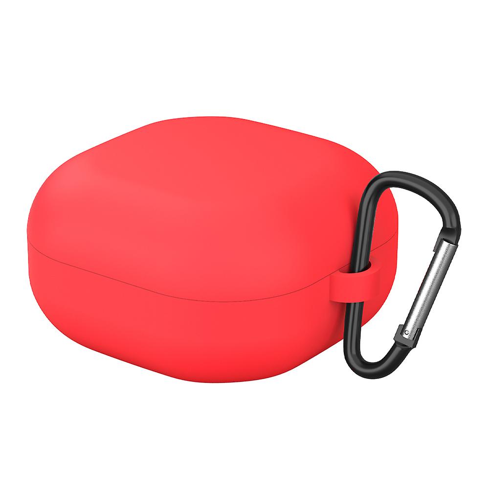 Capa de silicone macio para Samsung Galaxy Buds Live Buds 2 Case Protective Solid Color Earphone Case Headset Acessórios com gancho-para Galaxy Buds 2