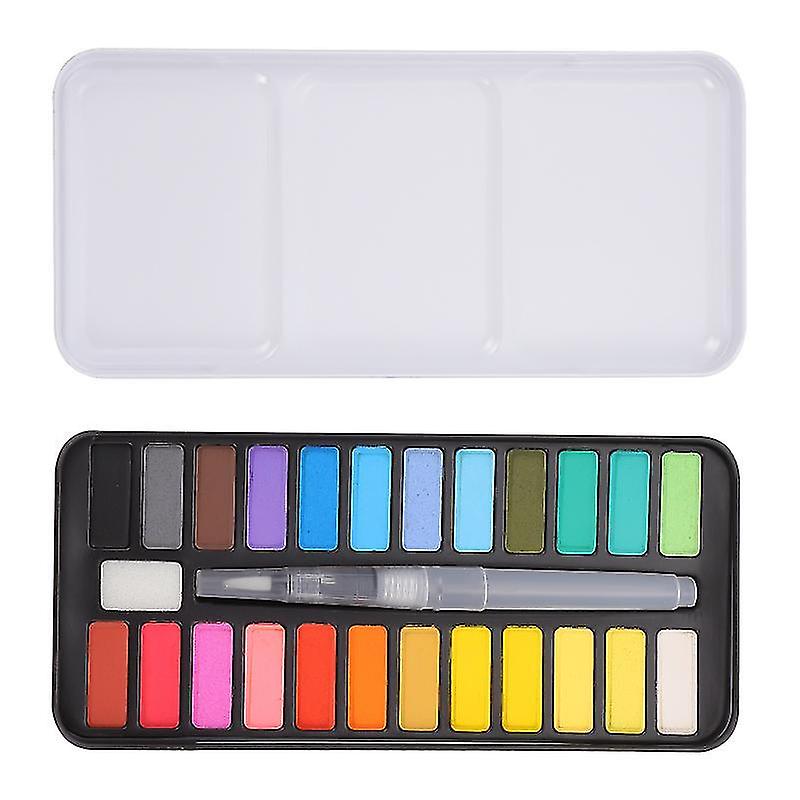 21.5X9.5cm Assorted Color 3 Pastels 1 Set Solid Watercolor Paint Set Pigment Students Diy Graffiti P