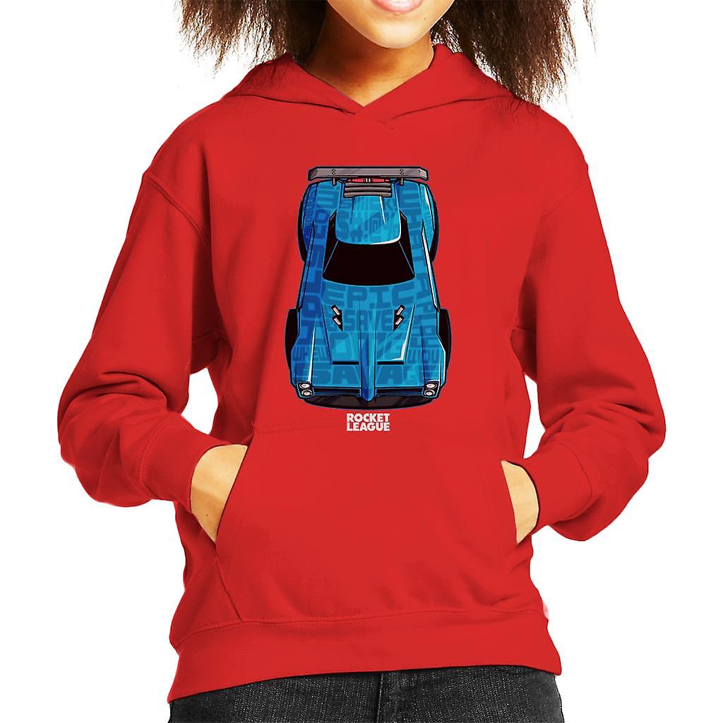 Rocket League Blue Dominus Kid's Hooded Sweatshirt