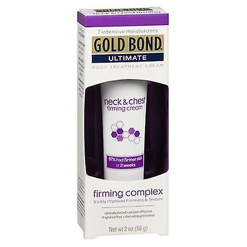Gold Bond, Gold Bond 终极颈部和胸部紧致身体护理霜,2 盎司
