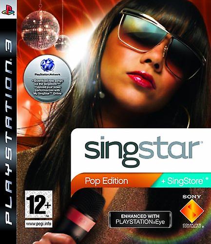 SingStar Pop Edition - PlayStation Eye Enhanced (PS3) - New & Sealed
