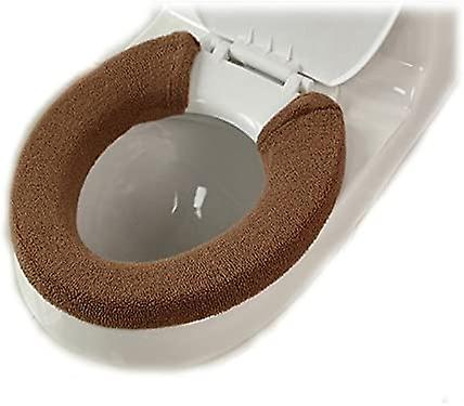 Soft, Warm, Thick Toilet Lid (Coffee)