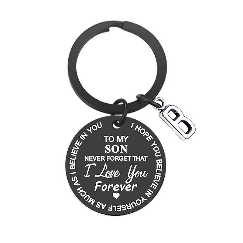 INF Tag -avaimenperä pojalleni ruostumaton teräs 