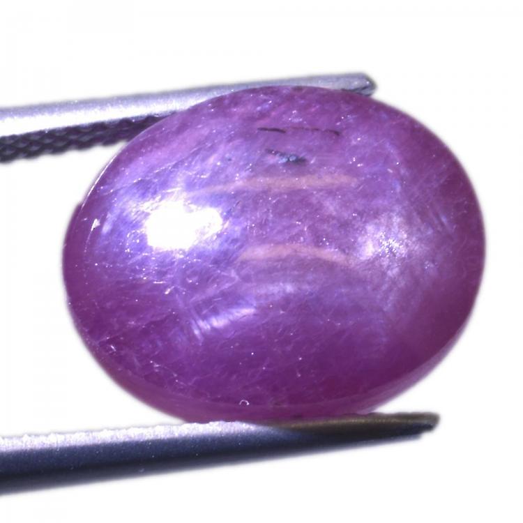 11,92ct.star Ruby Cabochon Oval Cut awo78