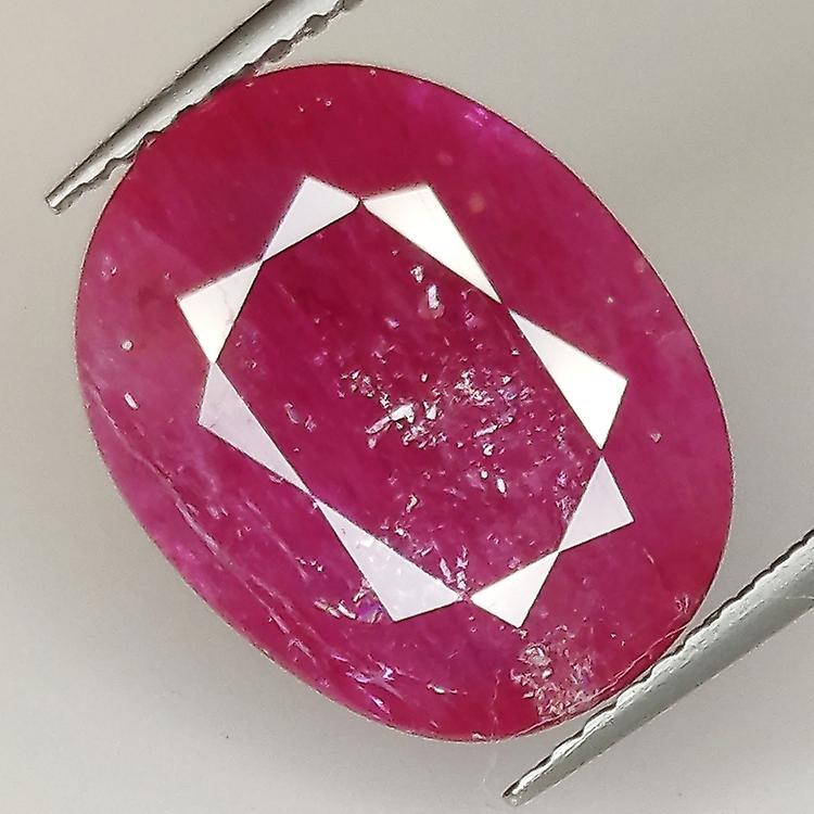 5.83ct Ruby Oval Cut 13.7x10.8mm awo96