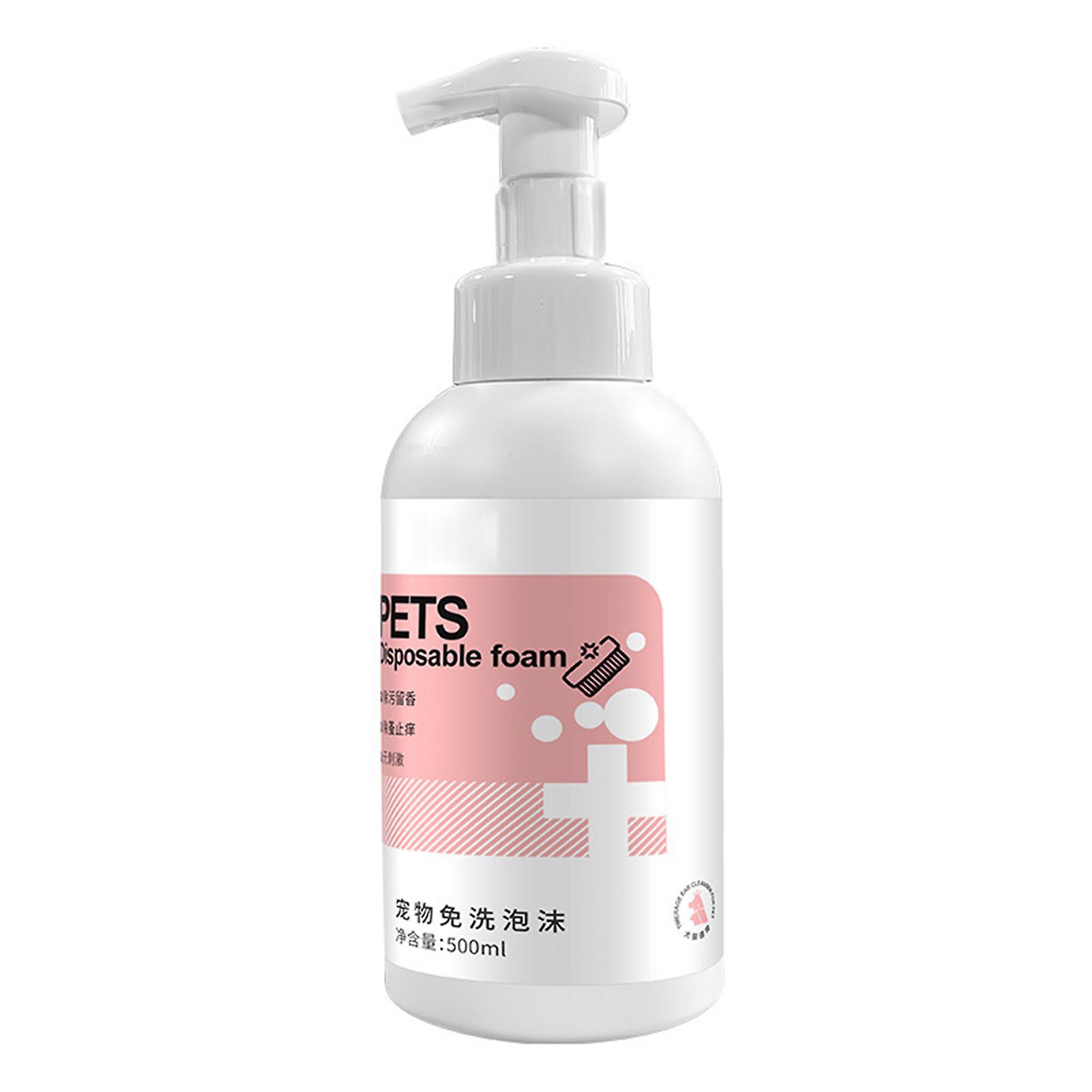 Non-irritating Cat Dry Bath Foam Dog Shower Shampoo Pets No Water Washing Bath Foam for Cat Dog