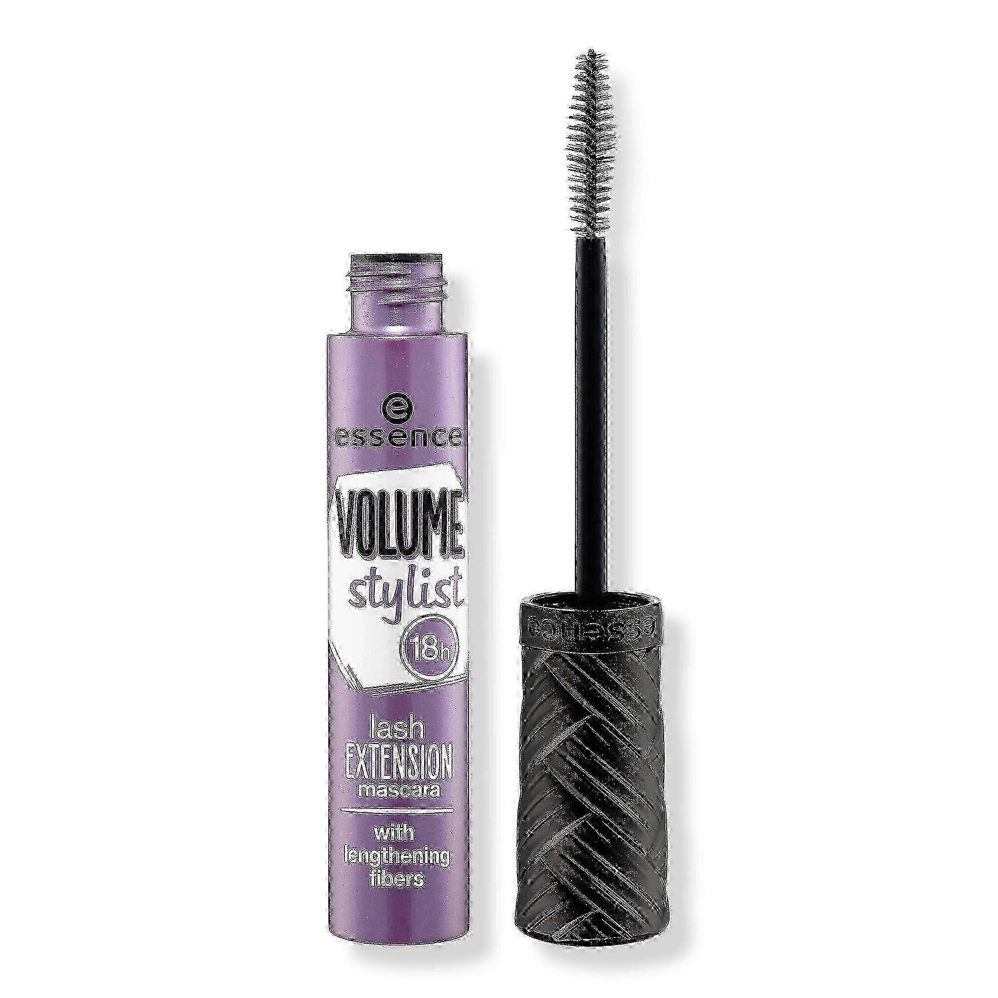 Essence Volume Stylist מסקרה להארכת ריסים למשך 18 שעות, שחור, 0.4 אונקיות