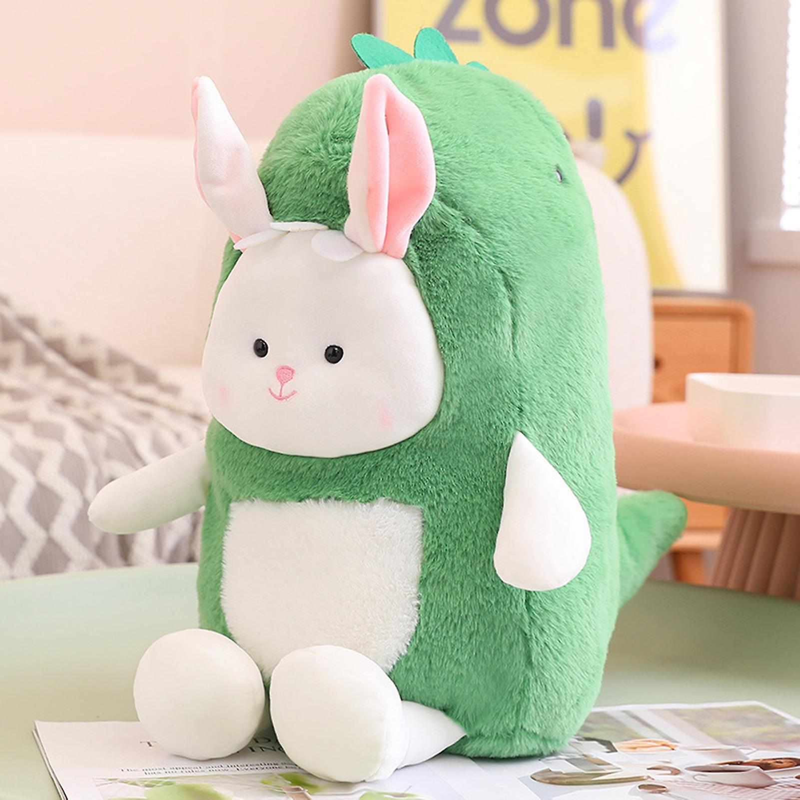 Kawaii Transforming Dinosaurs Plush Toys Realistic Stuffed Doll Creative Cute Simulation Stuffed Toy For Kids Baby Comforting Gift
