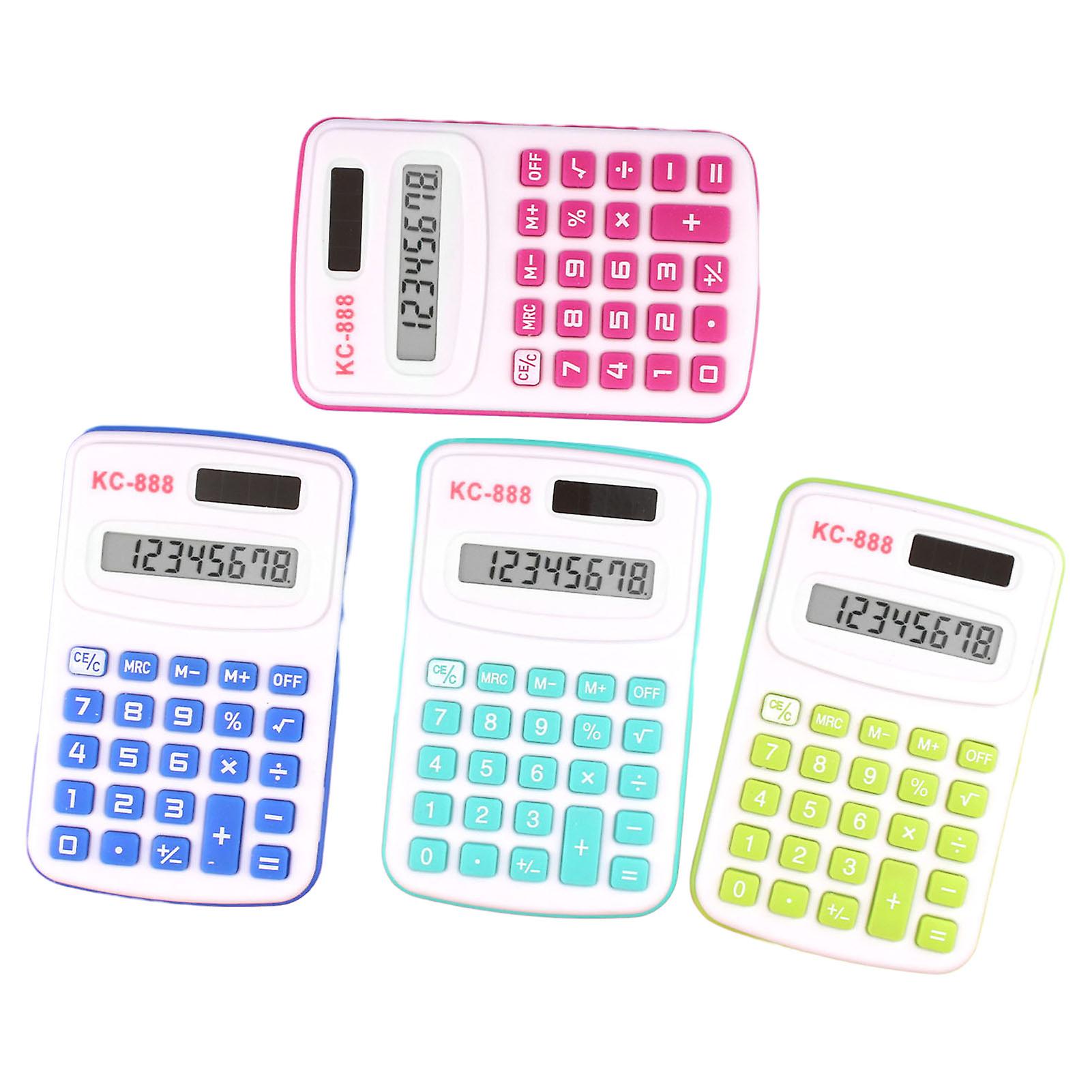 Simple Design Basic Calculator High Sensitivity Keys Portable Calculator For Office Home And School