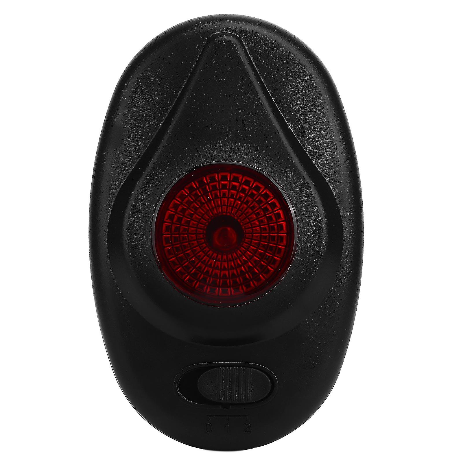 Electronic Fence Fault Finder Low Voltage Indicator Light Farm Electric Fence Troubleshooting Warning Light Durable Black Plastic CE Certified No Batt