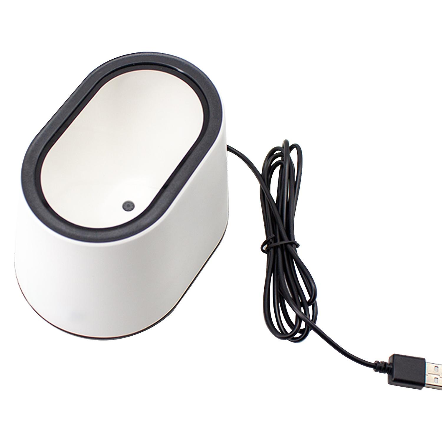 Desktop 1D 2D QR Barcode Scanner Platform USB Wired Bar Code Reader Large Scanning Window Support Au