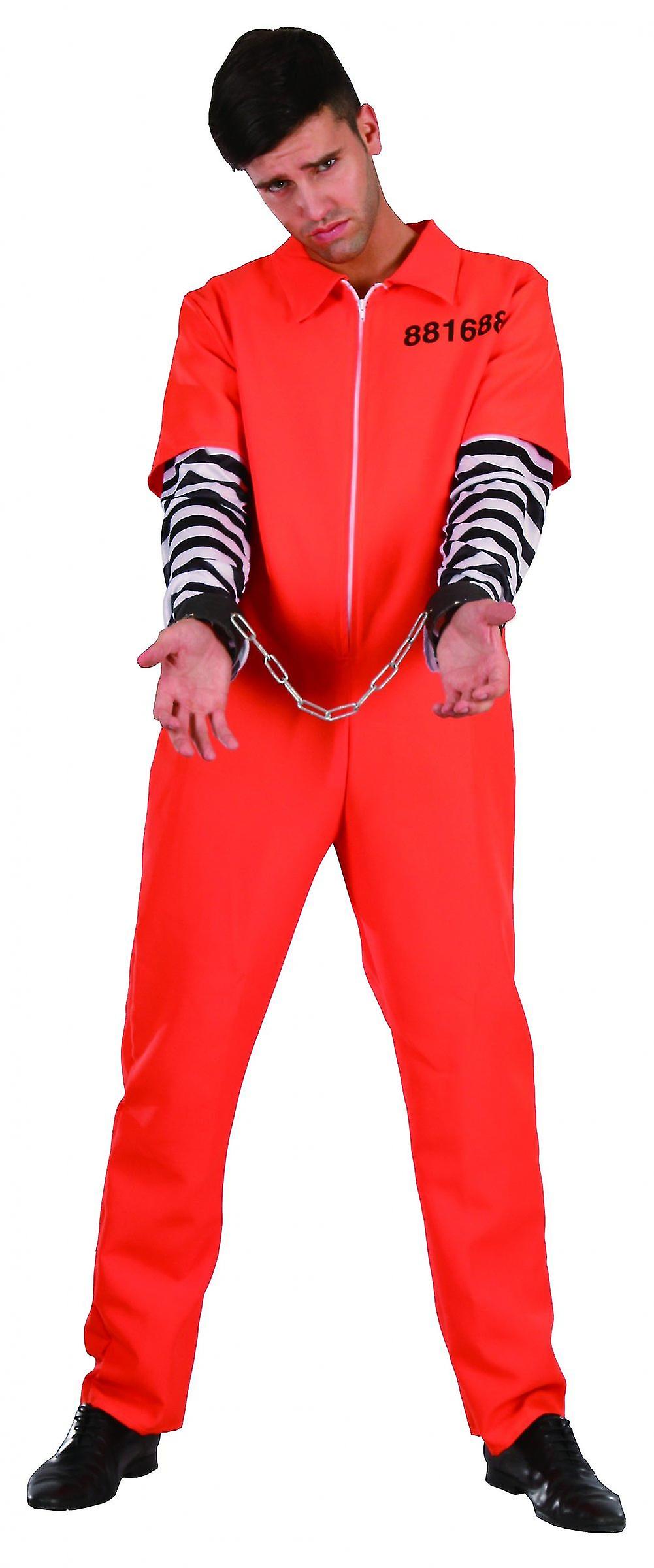 Disguise prisoner man