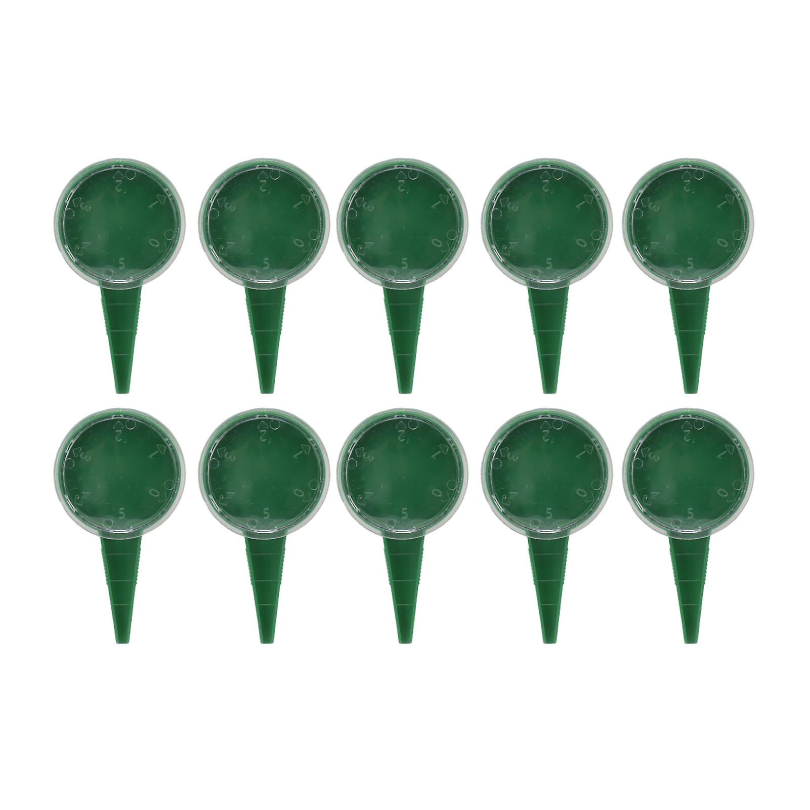 10 Pcs Manual Seeder with 5 Different Settings, Reusable Seed Dispenser, Seed Planting Tool for Transplanting Green Plants