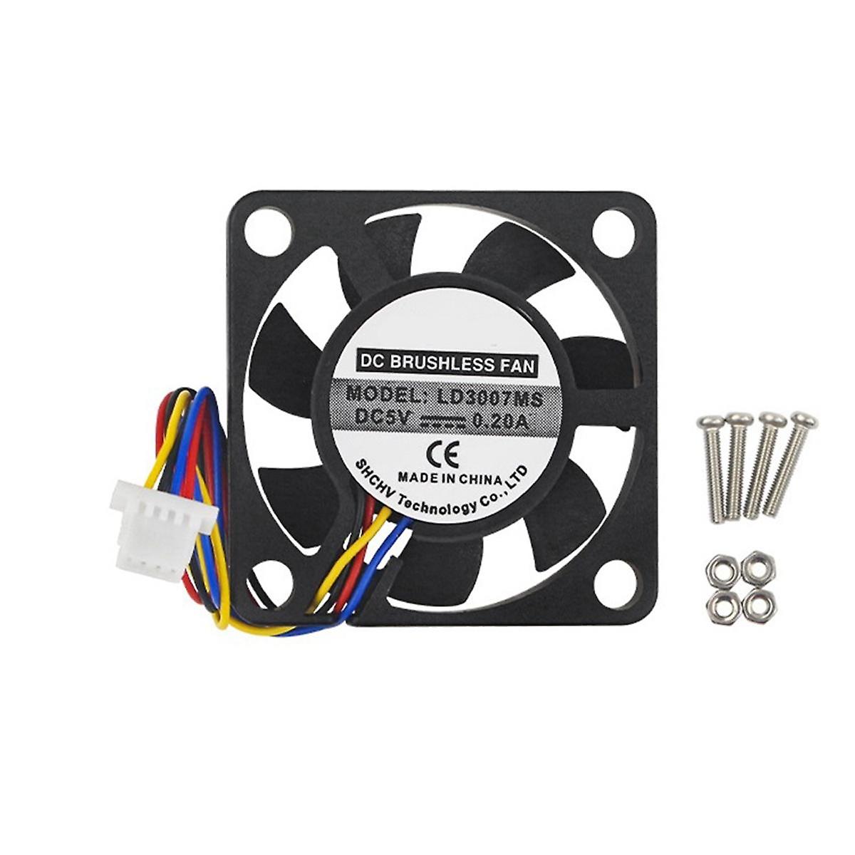 For 5 Cooling Fan 4Pin JST Terminal Connector Multi-Function 5 Generation Special 3007 Heatsink Fan