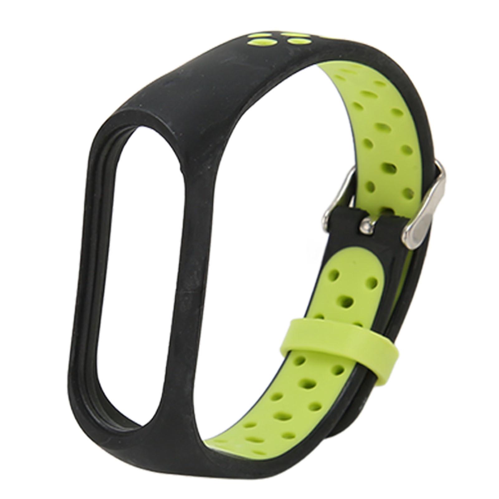 Replacement Wristband Full Protection Adjust Size Soft Silicone Smart Bracelet Strap for Mi Band 7
