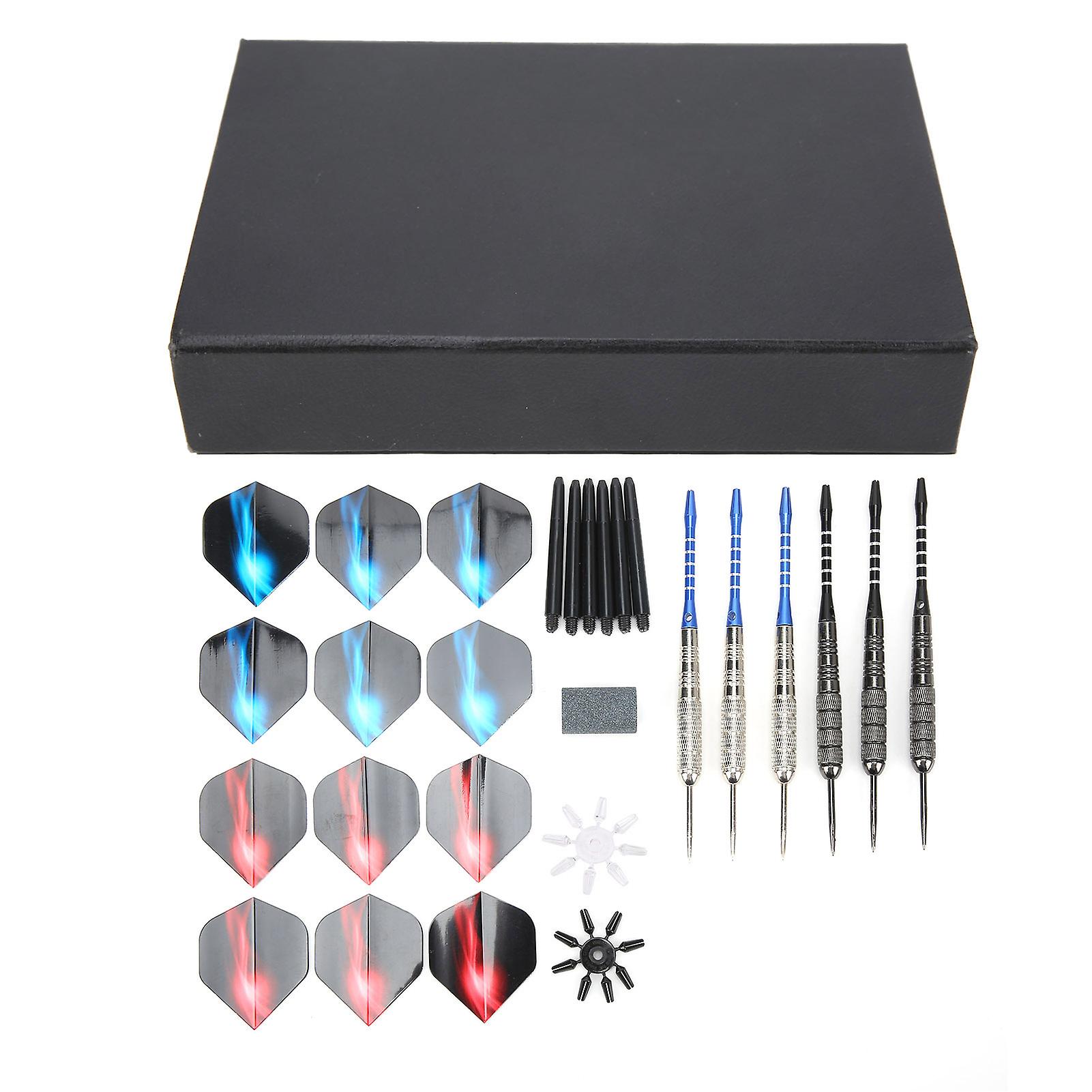 6Pcs Safety Soft Dart Set Aluminium Alloy Hard Needle Competition Dart Sport Equipments