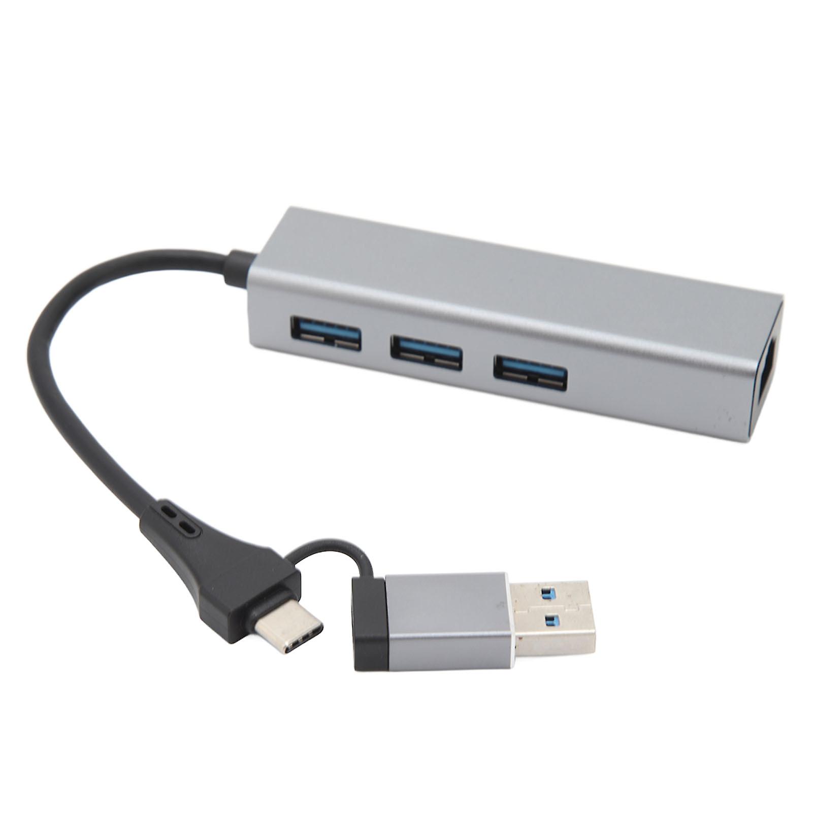 2 in 1 USB Type C Multiport Converter USB 3.0 HUB Video Signal Converter for Windows 8 7 10 11