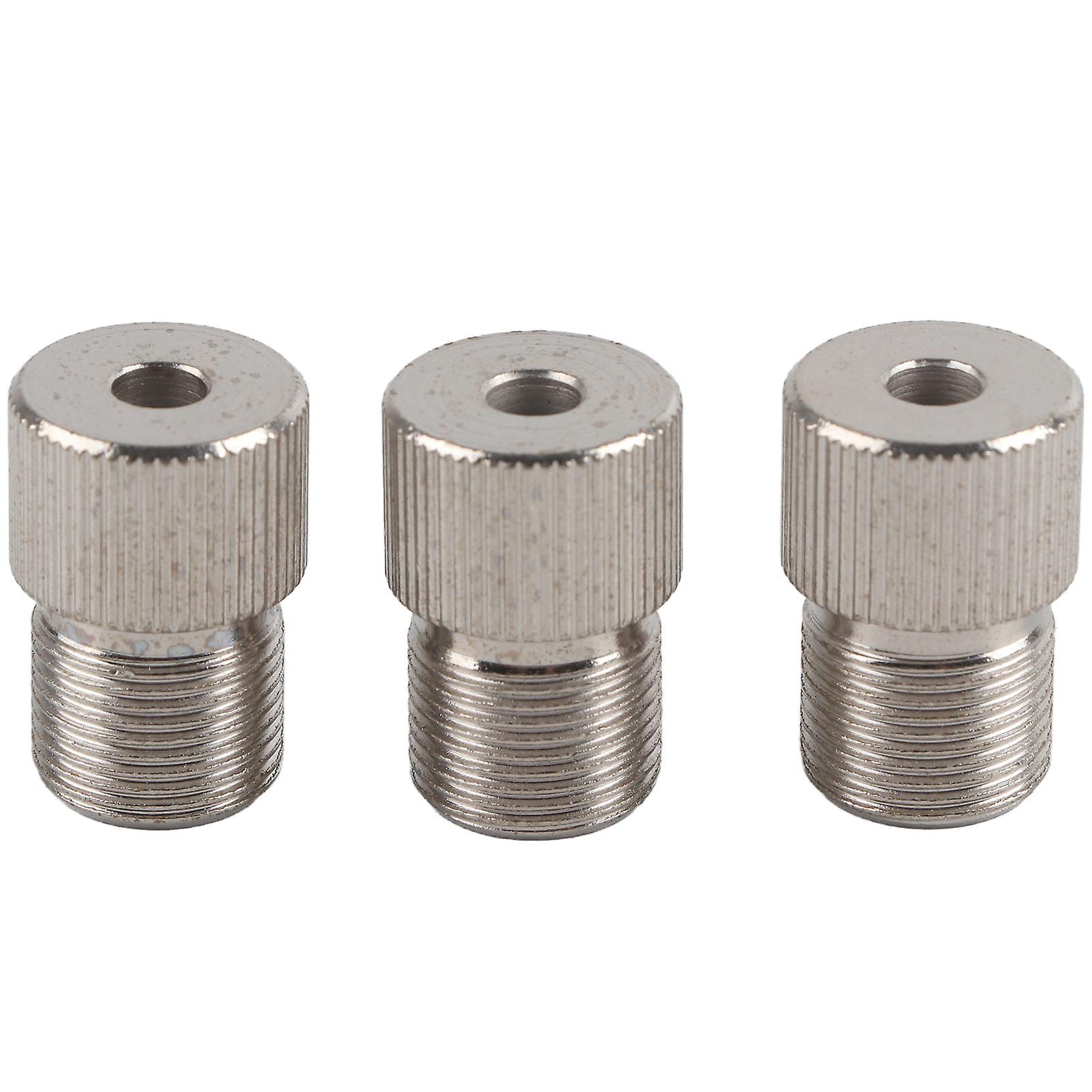 Qukaim Hole Drilling Bit Accory Hole Drill Punch Positioner, 3 in 1 Aluminum Alloy Woodworking Punching Guide Locator for Accurate Drilling,