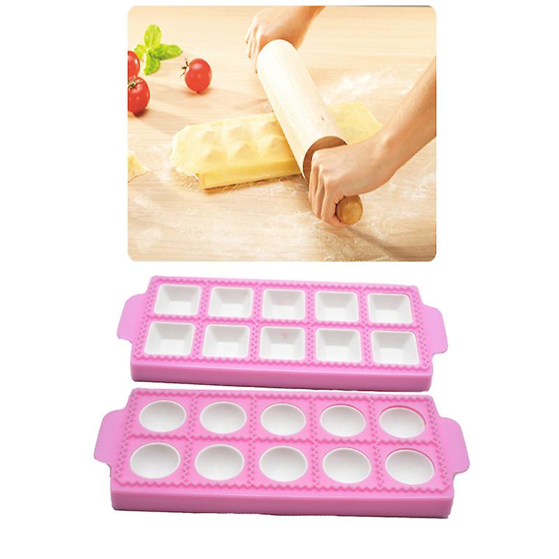 2pcs Dumpling Artifact Home Dumpling Skin Mold Kitchen Creative Gadgets