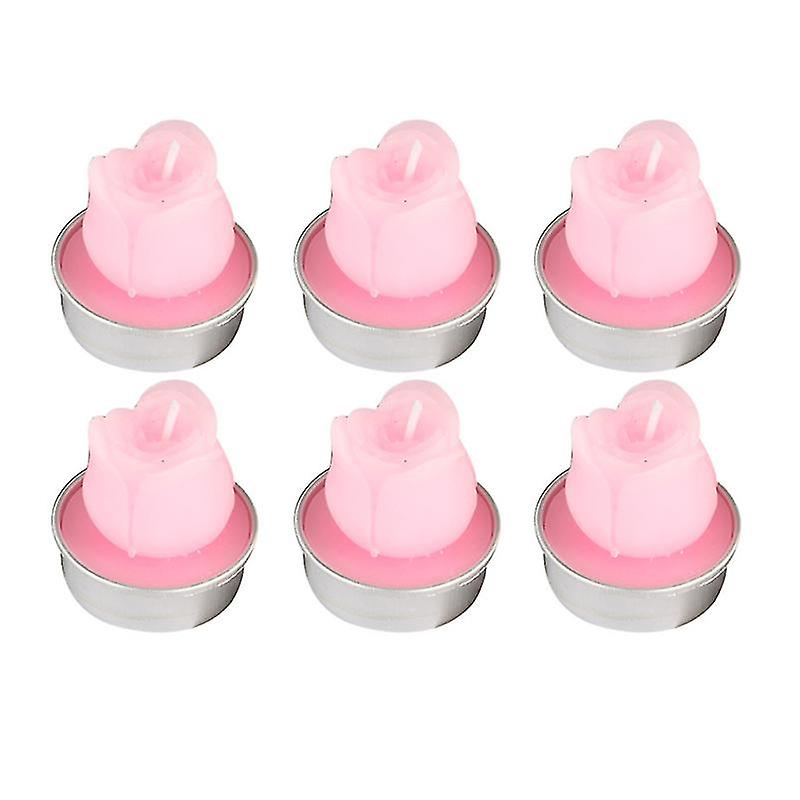 6pcs Romantic Candle