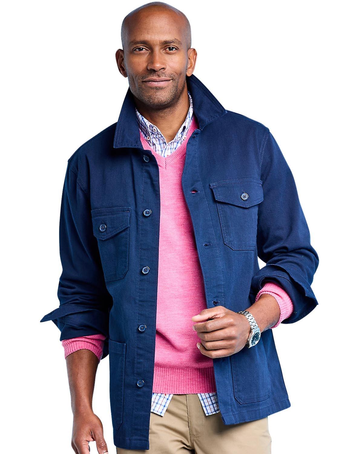 Pegasus | Mens | Utility Style Stretch Cotton Cargo Jacket Lightweight & Functional