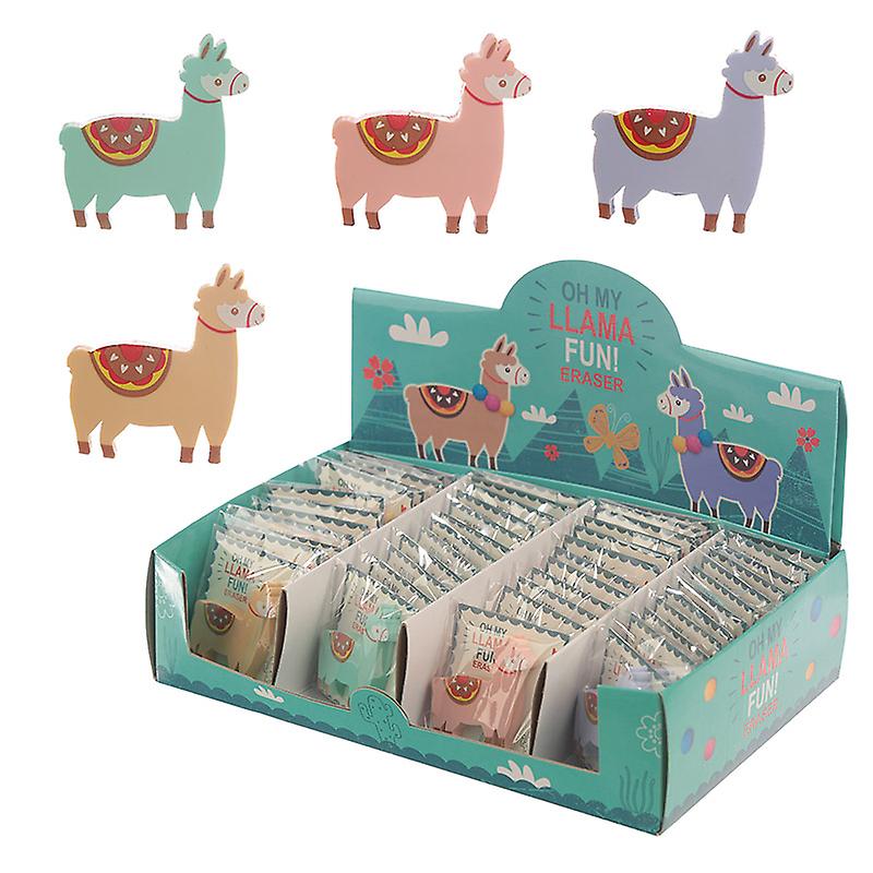 Cute Llama Design Eraser X 1 Pack
