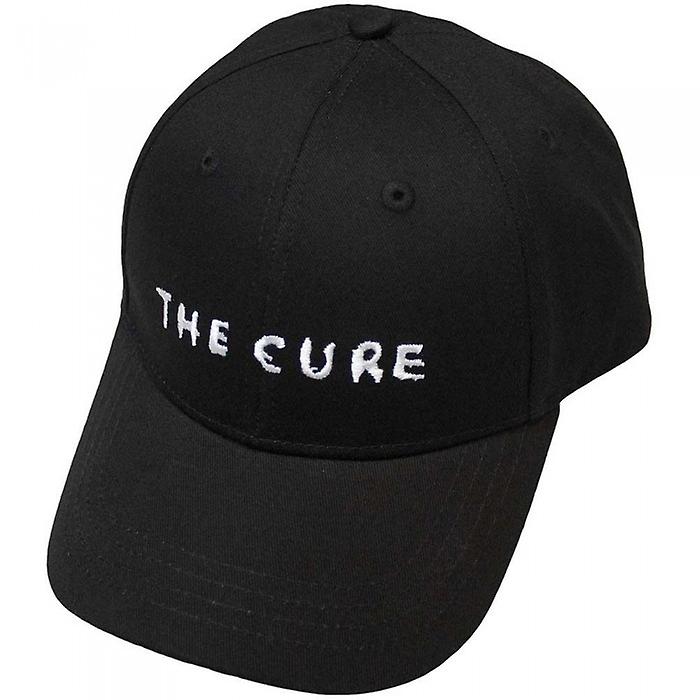 The Cure Unisex Adult Text Logo Baseball Cap