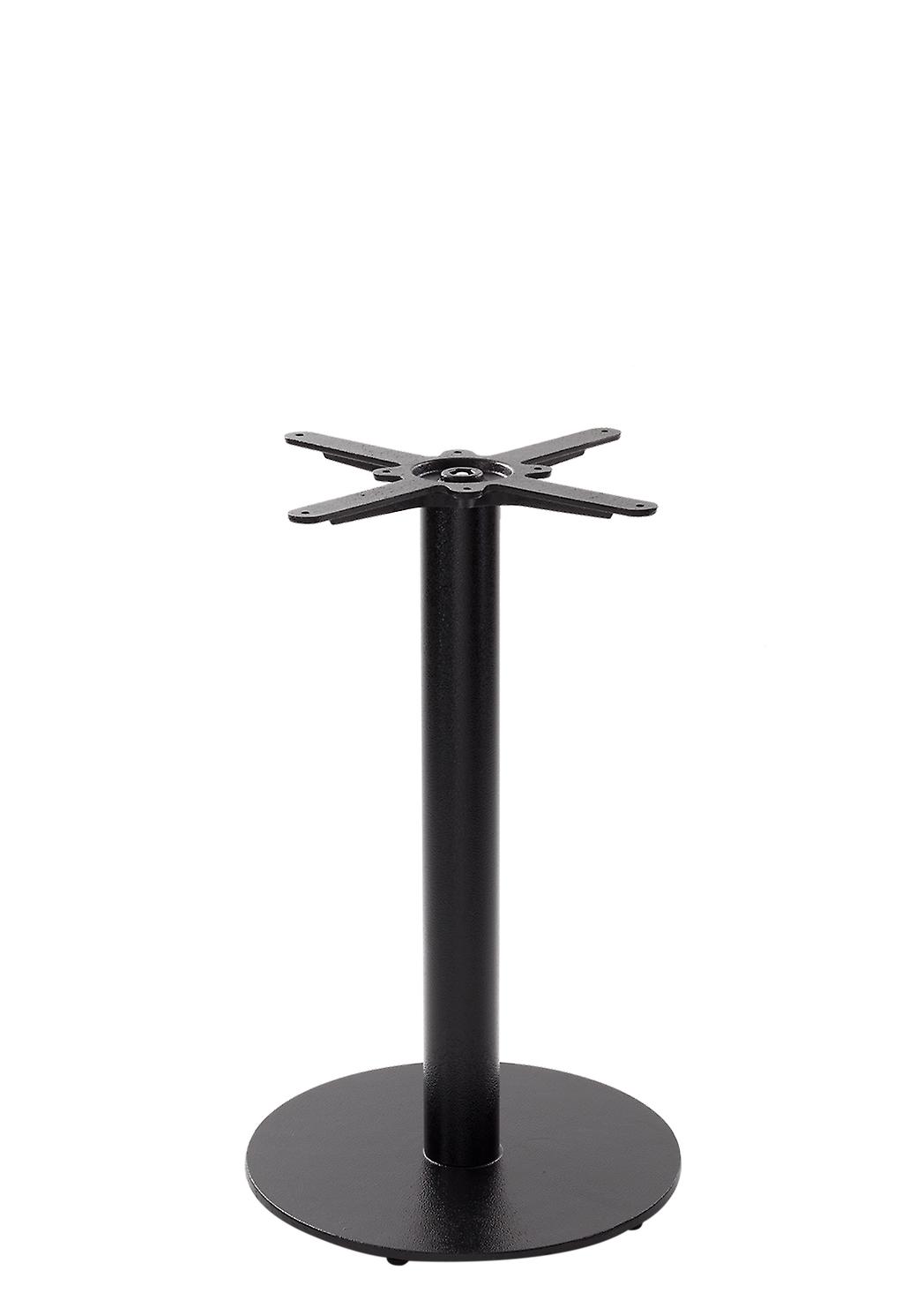 Black Cast Iron Round Table Base - Medium - Height - 730 mm