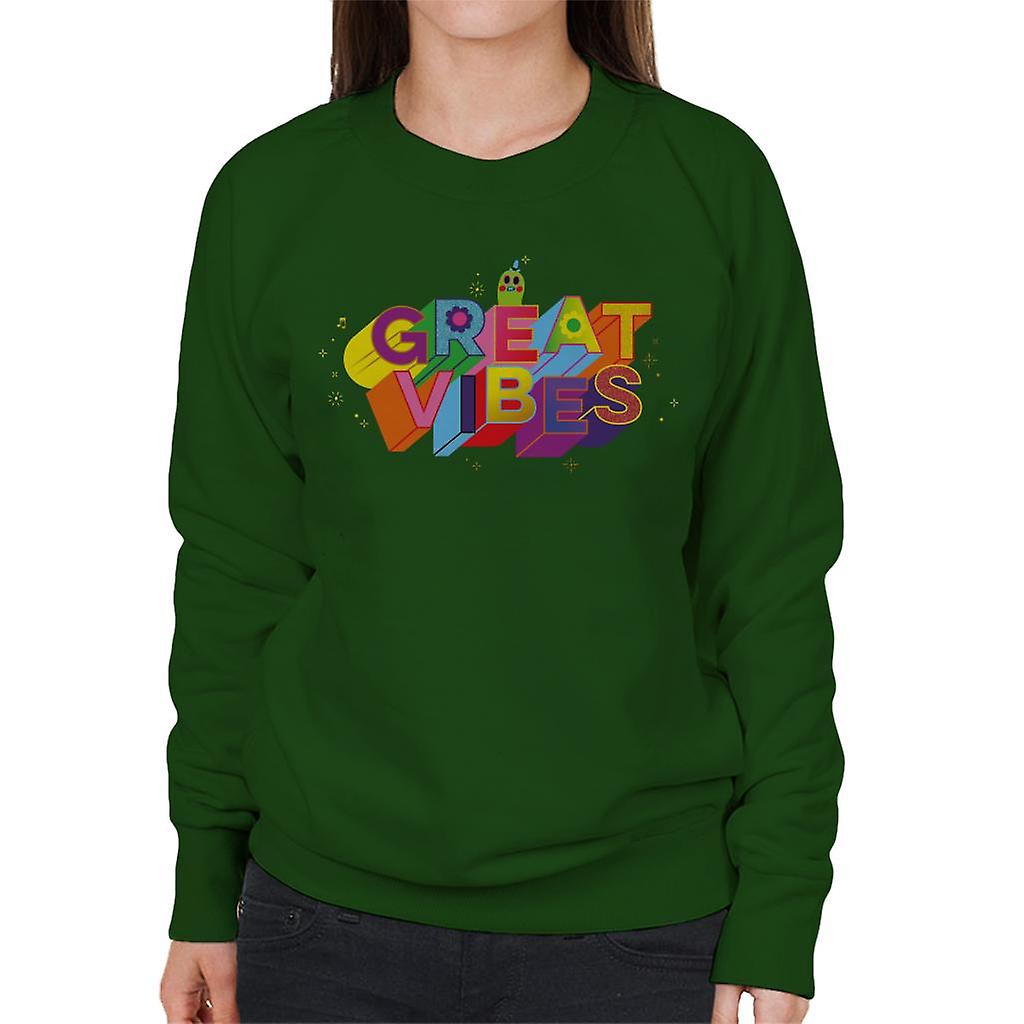 Trolls Mr Dinkles Great Vibes Women's Sweatshirt