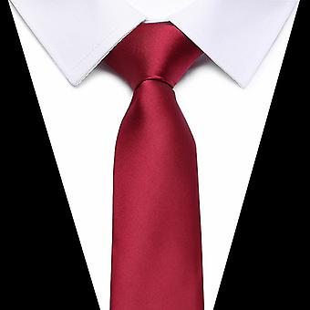 Italian Design Men's Print Pattern Ties for Men 7cm Slim Ties Polyester Jacquard Fabric Skinny Gravatas Wedding Narrow Ties