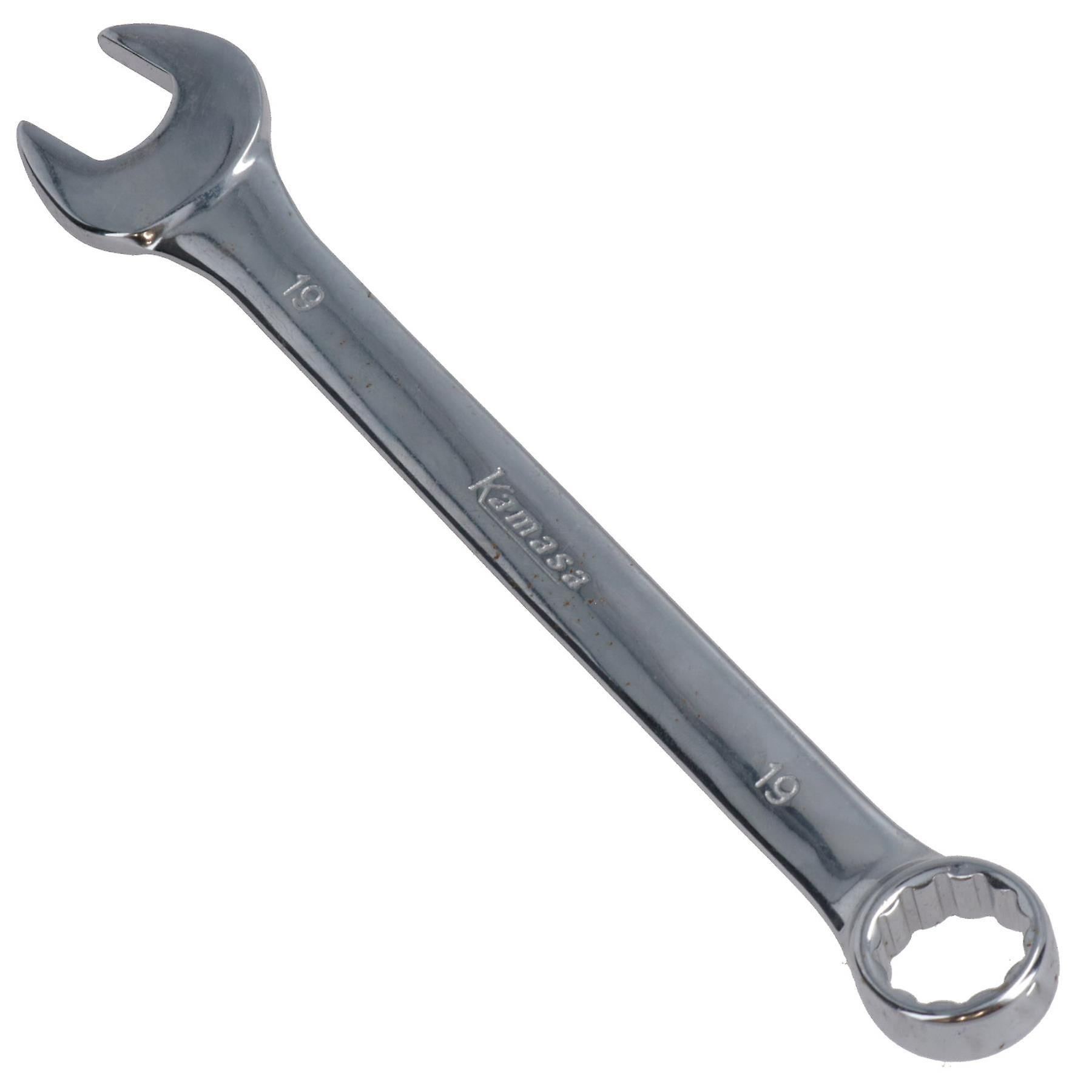 19mm Metric Combination Combo Spanner Wrench Ring Open Ended Kamasa