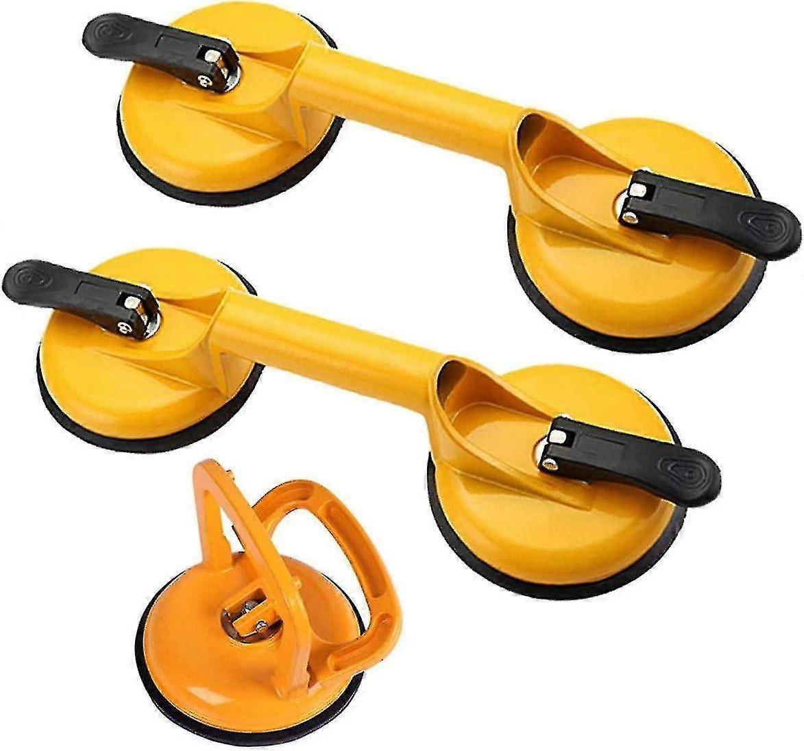 3 Suction Pad Dual Suction Cups Heavy Duty Suction Cups Glass Lifter Glass Suckers