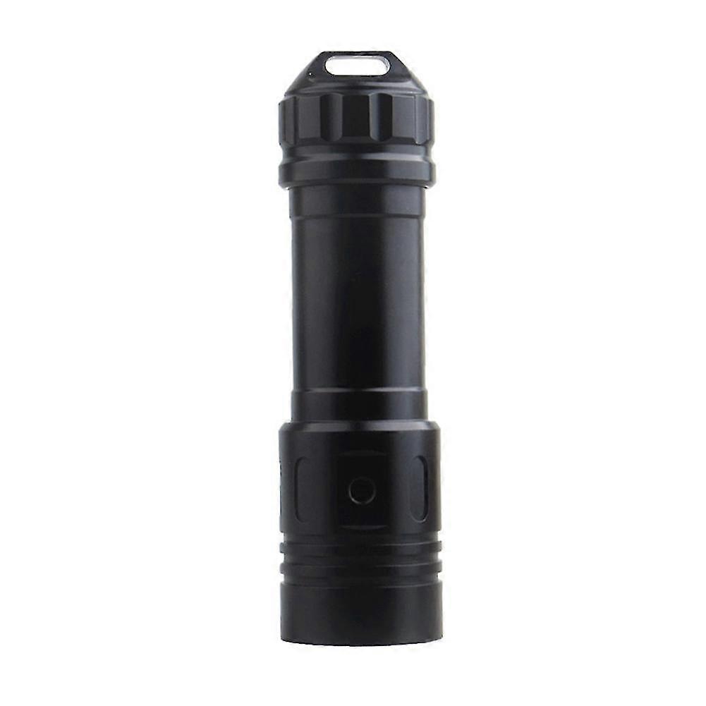 Led Diving Flashlight Scuba Dive Underwater Camping Lanterna Torch Lamp Stepless Dimming Powered By